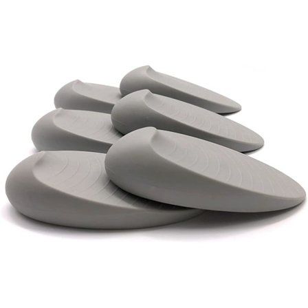 Dörrstopp Dörrstopp i gummi lämplig för dörrar med mindre än 2,3 cm frigång Dörrstopp för golv