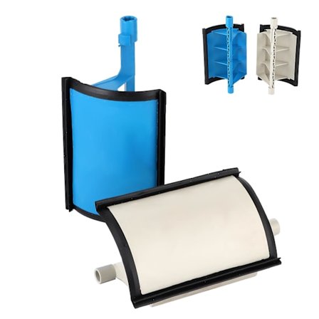 Reparationssæt til dobbeltzone-klimaanlæg og varmeapparatklap med svamp 6480e3 passer til Peugeot 407 20042016