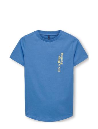 Kids Only Koblau S/S Ocean Tee Box Jrs Blå