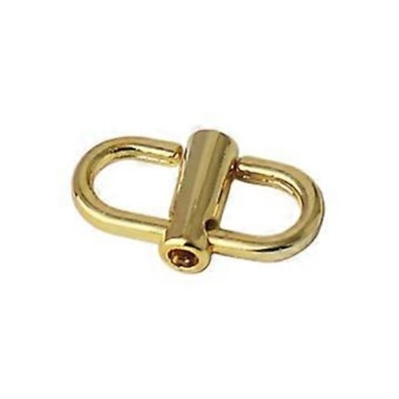 /EA/Väskremmar Fästspänne Väskor Kedjelängd Justerbar Clip Metallkedja Väskrem Förkortningstillbehör för Axelväska guld gold
