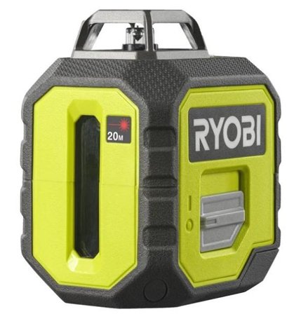 Ryobi RB360RLL Linjelaser röd, med batterier, Laserinstrument