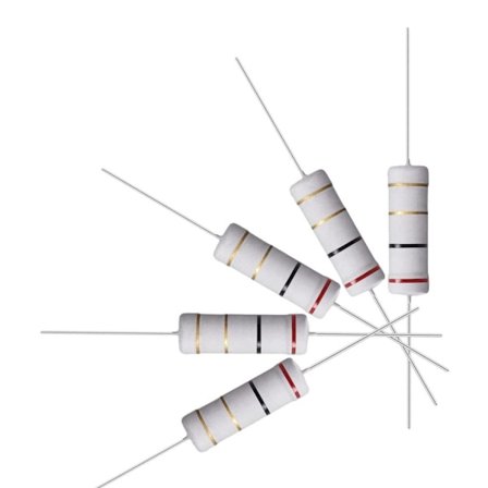 2 Ohmin vastus metallioksidikalvovastus 10 kpl 10 kpl 10 kpl