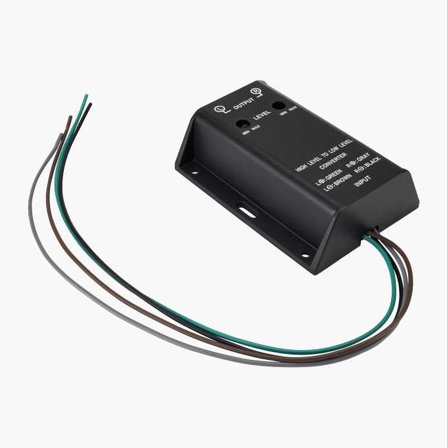 Biltema - Høynivå-omformer - Omformer Signalet fra Stereo til Høyttaler fra Høy- til Lavnivåsignal