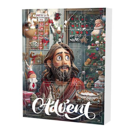 Jul Adventskalender Julnedräkning blind box Julkalender blind box Påskhänge Jesus hänge blind box