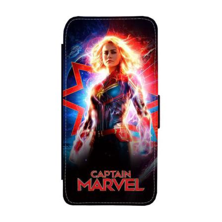 Captain Marvel Iphone 14 Pro Plånboksfodral Multifärg