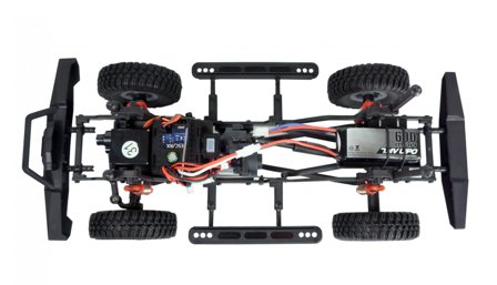 AMEWI AMXRock AM18 Scale Crawler Geländewagen 1:18 RTR blau