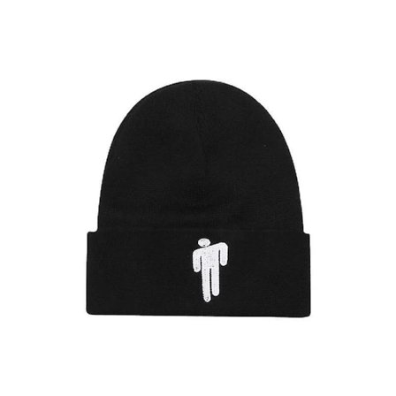 Billie Eilish Strikket Lue Unisex Hiphop Lue Casual Lue Ullue (svart1st){EE}