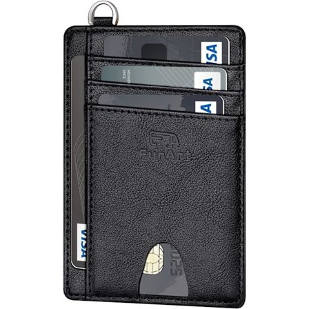 Luottokortin pidike lompakko, ohut RFID-esto minimalistiset naisten korttilompakko