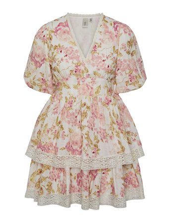 Yasrosinna 2/4 Dress - Wg Cream YAS