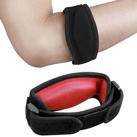 Tenniskyynärpää Turvaranneke Punainen