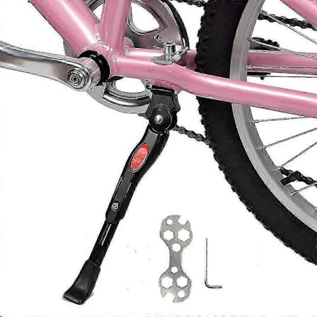 Cykelstöd, 12 '14' 16 '18' 20 'Tum Cykel Enkelt Stöd Bakre Montering Cyklar Stödhyllor (Svart)