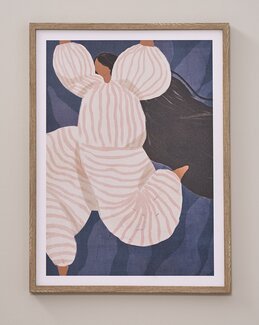 Tavla Dansande Lady Vit - Form Living