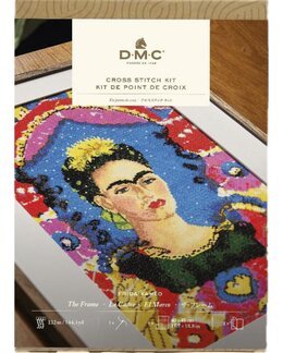 Kirjontapakkaus Taulu Frida Kahlo