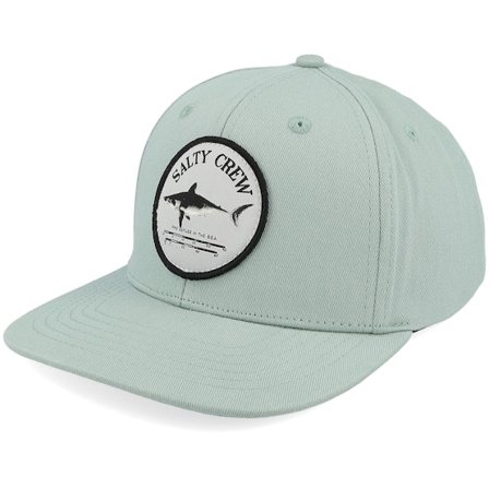 Salty Crew - Vihreä snapback Lippis - Kids Bruce Mackerel Green Snapback @ Hatstore