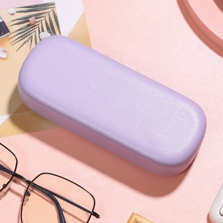 Silmälasikotelo Aurinkolasit laukku PURPLE - spot ale