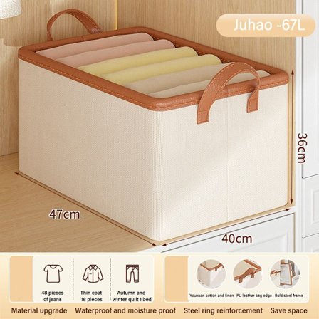 Oppbevaring av klær Jeans Oppbevaringsboks XXXL