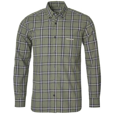 Chevalier Men's Bear Shirt Men long-sleeved shirts Green M