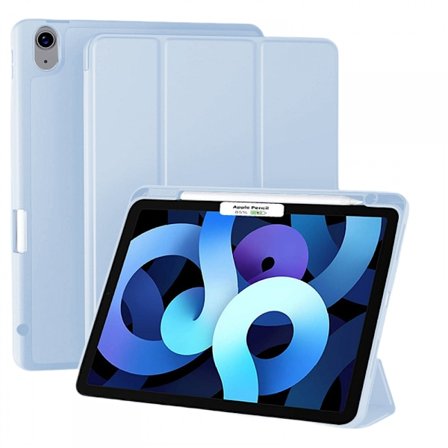 Fodral för iPad Air 5:e generation/iPad Air 4:e generation 10,9 tum med pennhållare [Auto Sleep/Wake] Trifold Stand Smart