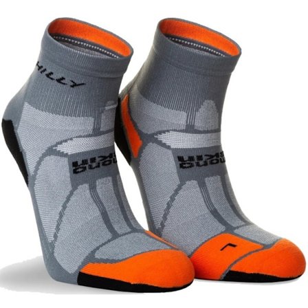 Hilly Herr Marathon Fresh Ankle Socks 9 UK-11.5 UK Minimum Grey