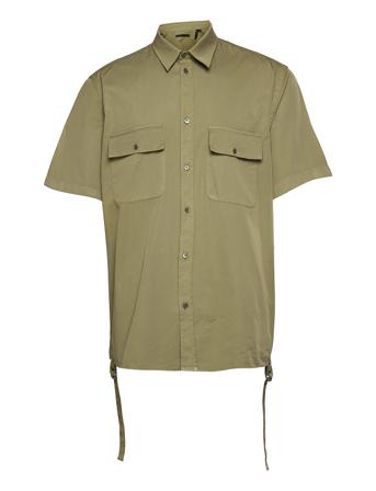 Over D Shirt.ovd Green Helmut Lang