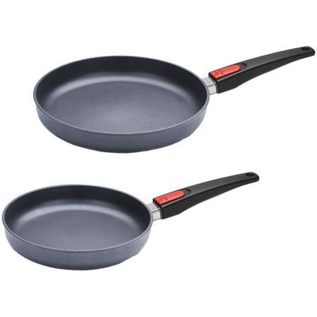 Woll Diamond Lite Stegepandesæt til induktion 2 dele - Sort | KitchenOne