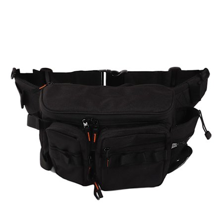 Medium Størrelse Multifunksjonell Fiskeutstyr Midjebelte Bærbar Utendørs Fiskeutstyr Oppbevarings Skulderbag