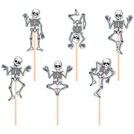 Skellet Toppers 6-pack - Partyninja.se