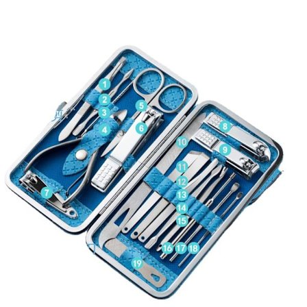 Trim Set 19 delar Sky Blue
