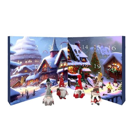 2024 Julekalender med nisser - 31 dager med nissefigurer