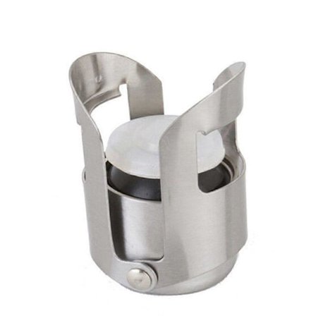 Ruostumattomasta teräksestä valmistettu samppanjapullojen sulkija kuohuviinipullon tulppa tiiviste korkki kaatonokka