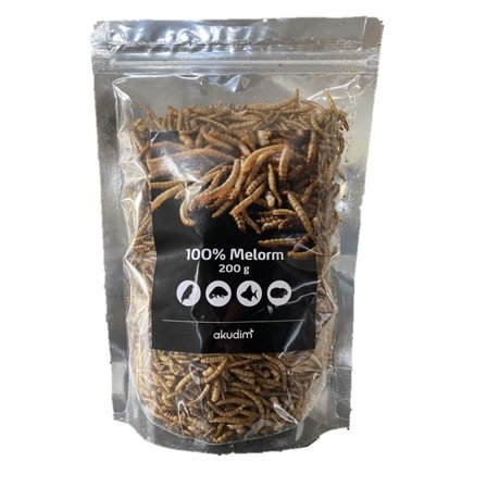 Tørkede Melormer - 1kg