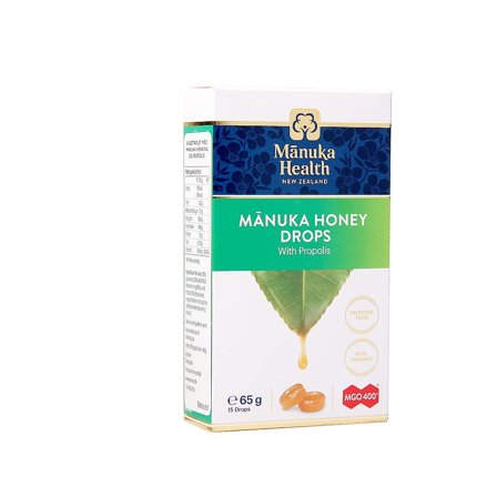 Manuka Health Manuka Honey Drops 15 tabl, Helse & Madvarer, Snacks, Bolsjer & Pastiller