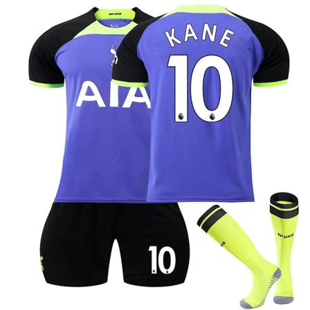 Ny Säsong 22-23 Hotspur Away Fotbollströja Kane 10 Kids 22(120-130cm)