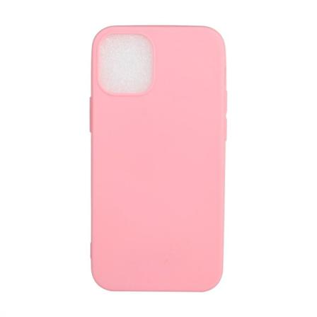 Iphone 12 / 12 Pro - Matt Tpu Skal - Ljus Rosa Lightpink Ljus Rosa