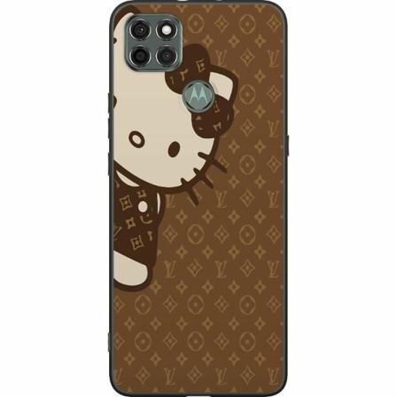 Motorola Moto G9 Power Svart Skal Hello Kitty - Lv