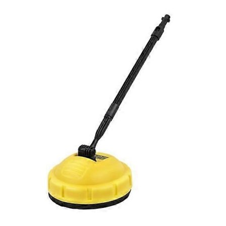 Terrassevasker Tilbehør Høytrykkspyler med Langt Håndtak Smussfjerning Rengjøringsbørste Terrassevaskerhode for Karchers (FMY)