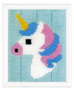 Broderikit Långstygn Enhörning