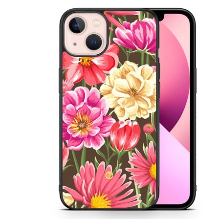 Bjornberry Skal iPhone 13 - Sömlösa Blommor