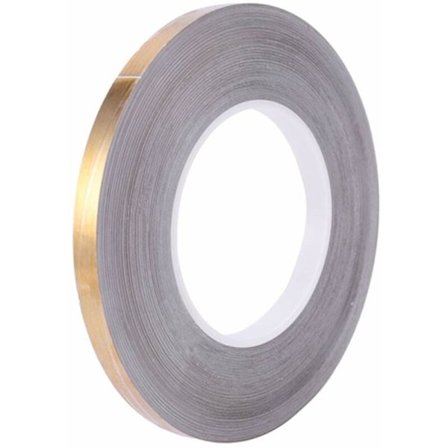 Antimögeltejp för keramiska plattor, 50 meter vattentät självhäftande tätningstejp golvplattor skönhetsfogtejp (guld, 10 mm)