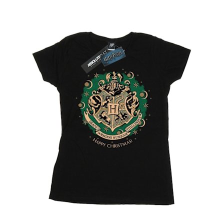 Harry Potter Dam/Dam Julkrans Bomull T-shirt XXL