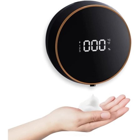 Veggmontert automatisk skumsåpedispenser 300 ml, påfyllbar