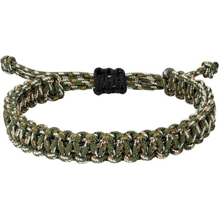 Herr Nautisk Rep Armband, Handflätad Fallskärmsrep Armband, Justerbart Vattentätt Armband