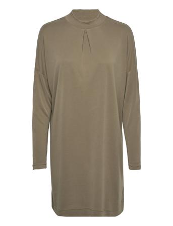 Kalissie Jersey Tunic Brown Kaffe