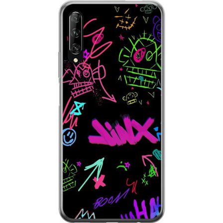 Kompatibelt Mobilskal till Huawei Huawei P smart Pro 2019 Guldlejon