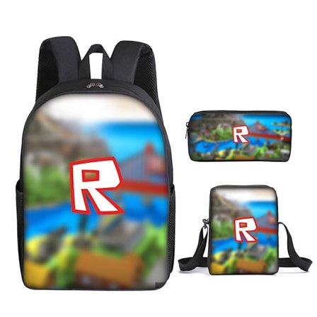 Ny tegneserie Roblox grunnskole og ungdomsskole skolesekk tredelt sett