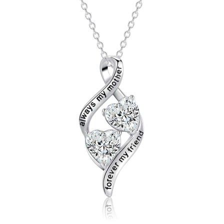 Present till mamma/syster/dotter/mormor/fru Halsband, Sterling Silver Halsband Smycken Present till mamma | Mors dag presenter Födelsedagspresenter