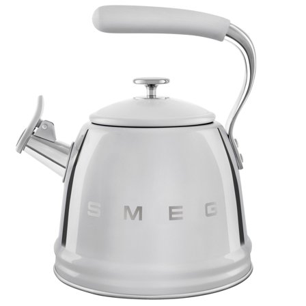 Smeg Vannkjele med fløyte 2,3 liter, chrome