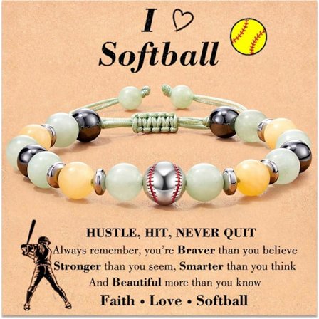 Volleyball/Basketball/Football/Softball/Baseball Armbånd Gaver til Drenge Piger, Teen Drenge/Piger Gaveideer til Juleeksamen Fødselsdag