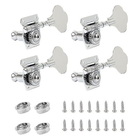 4 stk. Guitar Tuning Pegs Elektrisk Bas Tuner Peg Guitar Open Gear Tuning Pegs Machine Heads Til Fend