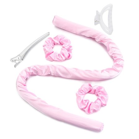 Värmelös Curling Rod Pannband Hårrulle SET 02